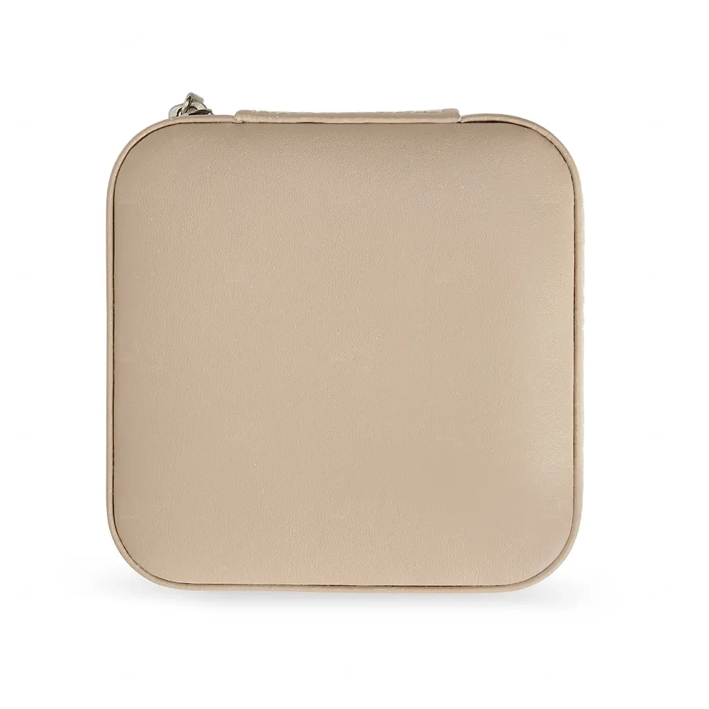 Porta-Joias em Couro Sintético Personalizado - 5x10x10cm 