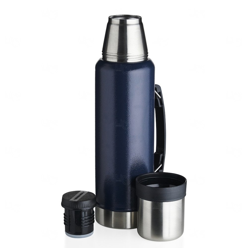 Garrafa Térmica Inox com Alça Personalizada – 1,4L 