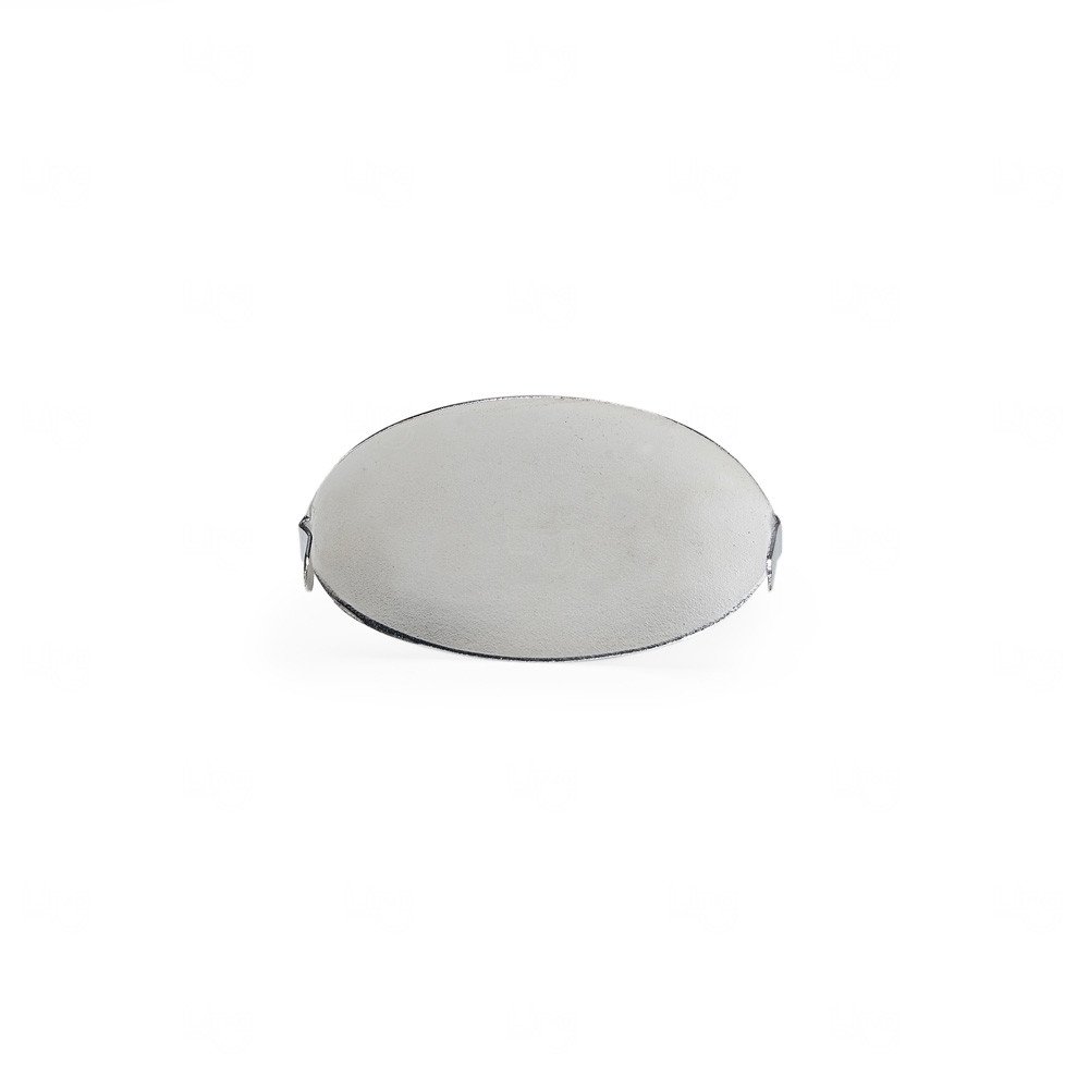 Plaquinha Metálica Oval Personalizada 