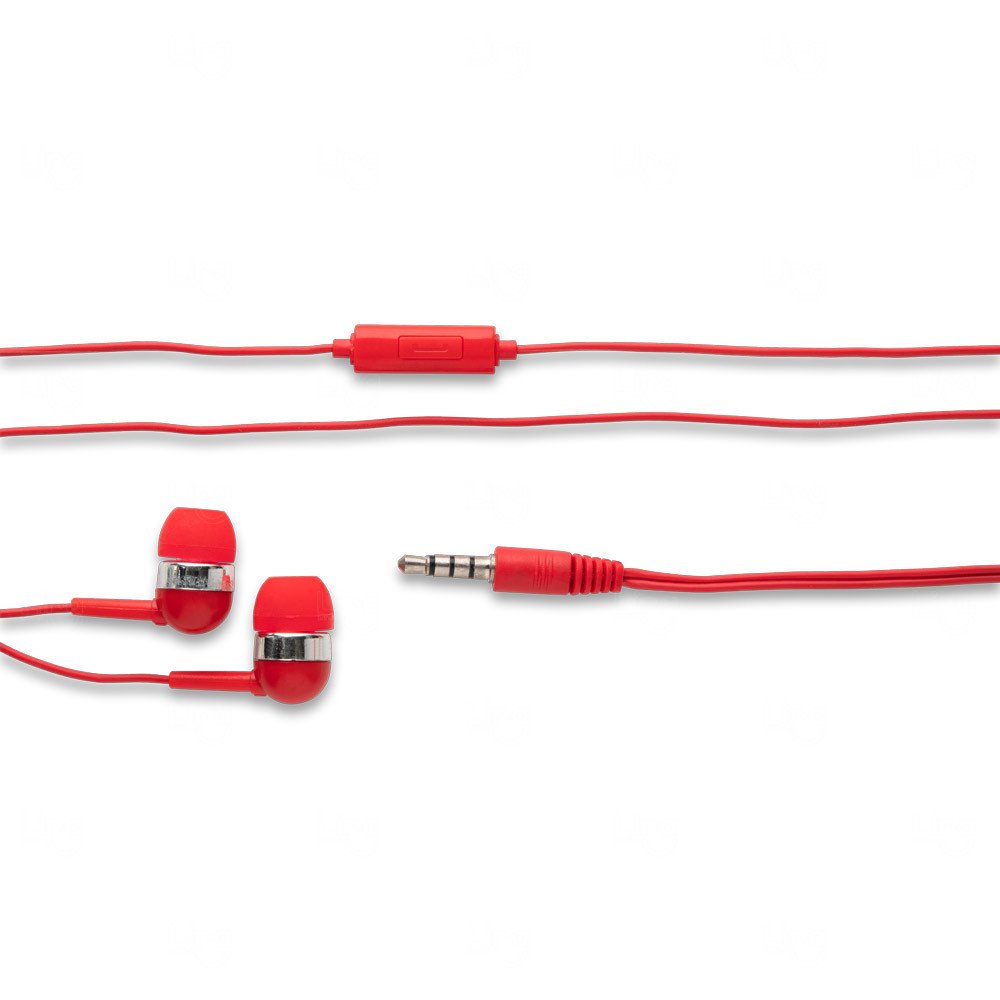 Fone de Ouvido com Microfone e Cabo de 1,20m 