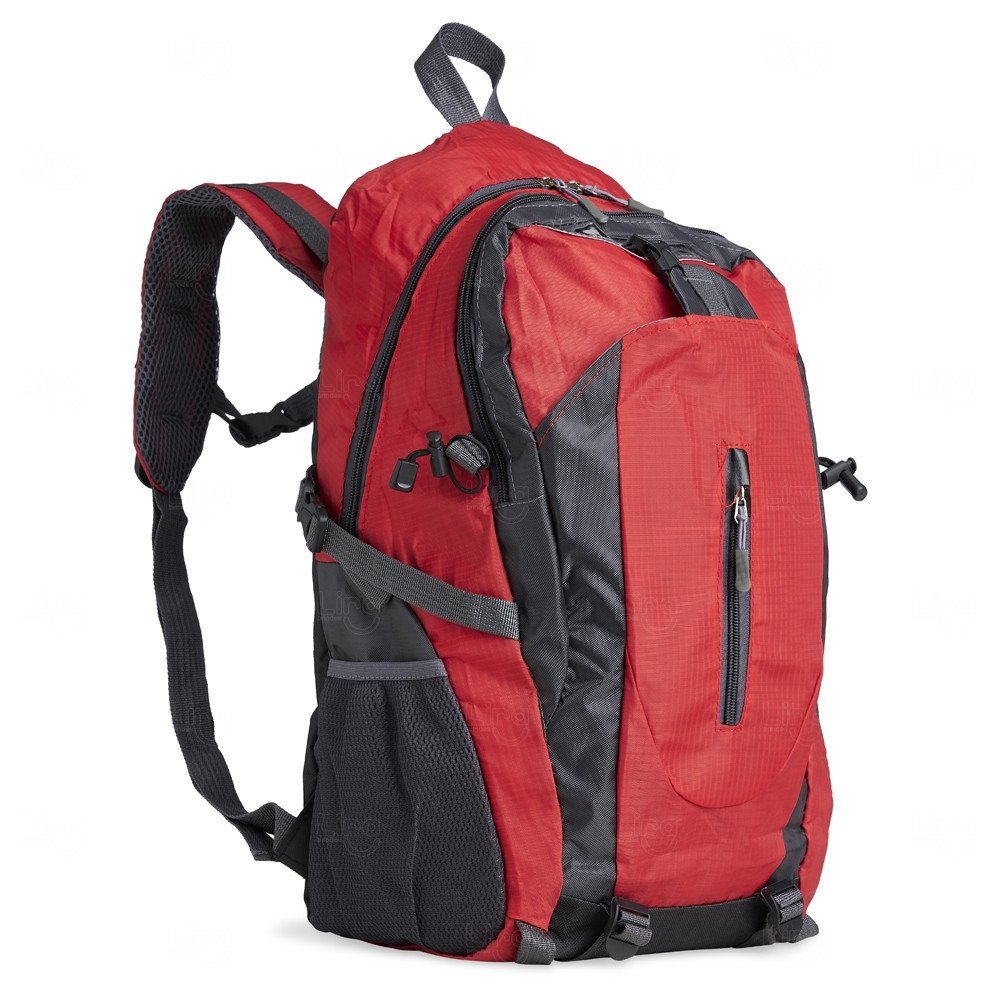 Mochila de Nylon Personalizada - 28L Vermelho