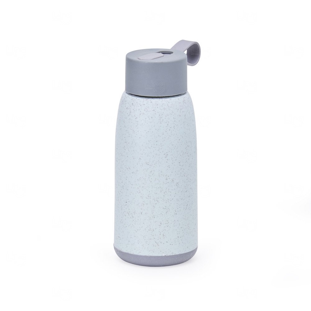 Garrafa de Vidro com Revestimento Fosco Personalizada - 350ml 