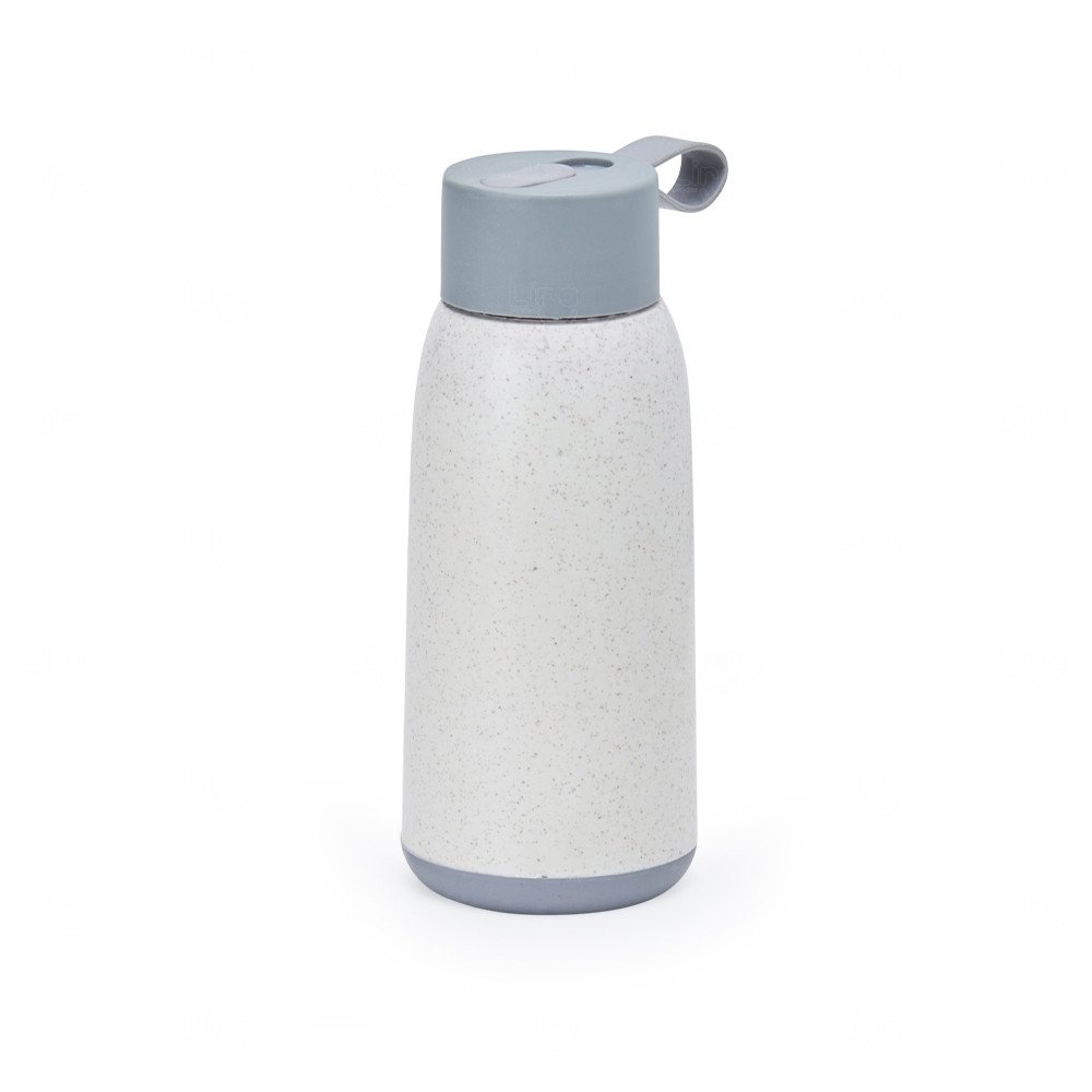Garrafa de Vidro com Revestimento Fosco Personalizada - 350ml 