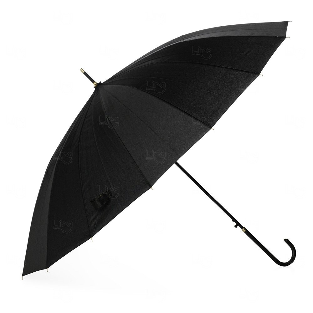 Guarda-Chuva com Pega de Couro Sintético Automático Personalizado 