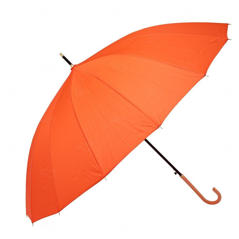 Guarda-Chuva com Pega de Couro Sintético Automático Personalizado 