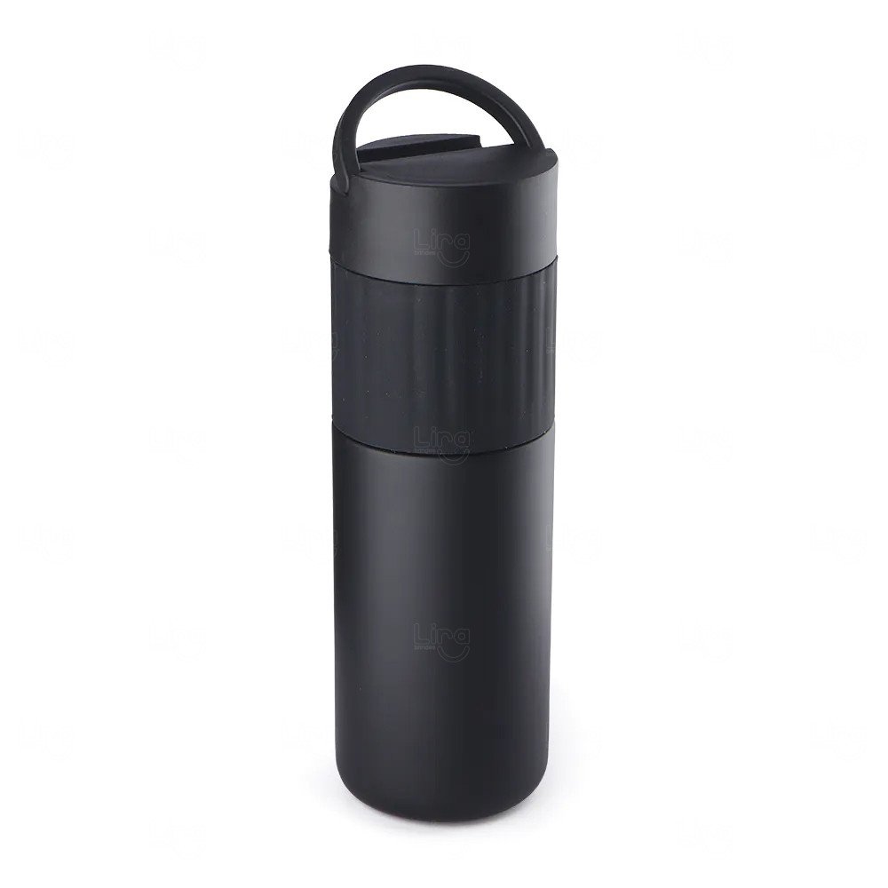 Garrafa Térmica Personalizada com Suporte para Celular - 500ml 