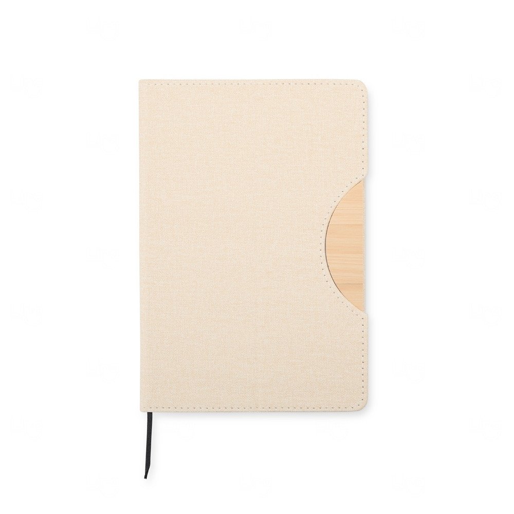 Caderneta Ecológica com Suporte Celular Personalizada - 21x14,3cm 
