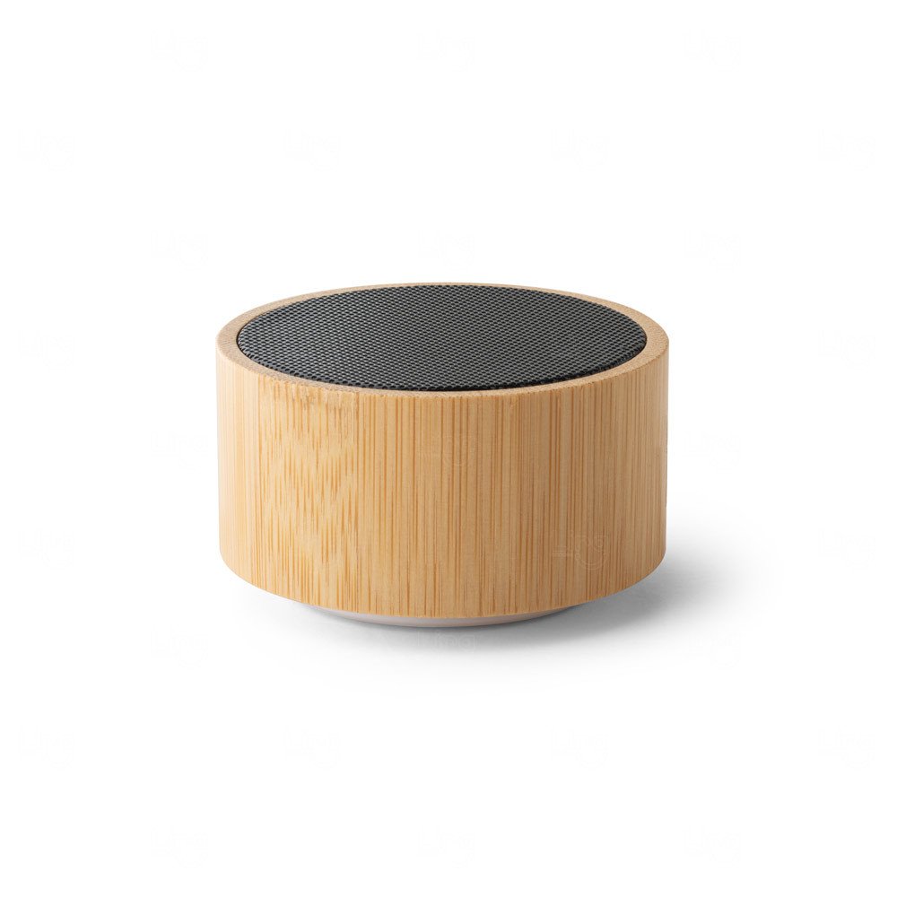 Caixa de Som Bluetooth com Microfone Personalizada Natural