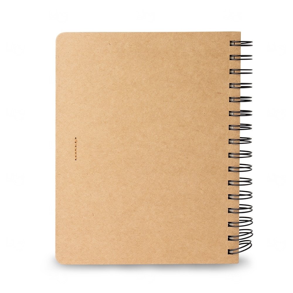 Caderno Ecológico com Adesivos e Caneta Personalizado - 21x18 cm 