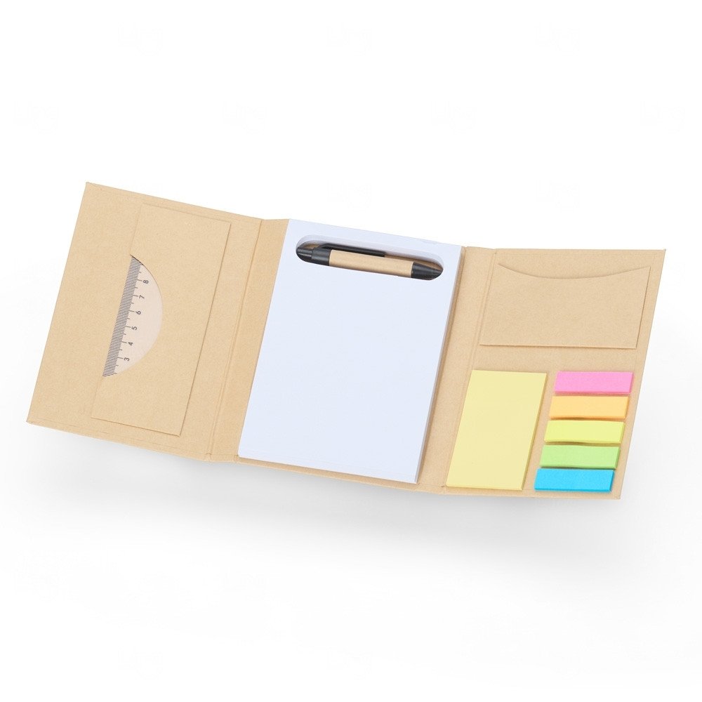 Kit Bloco de Notas Ecológico Personalizado - 15,5 x 10,8 cm 