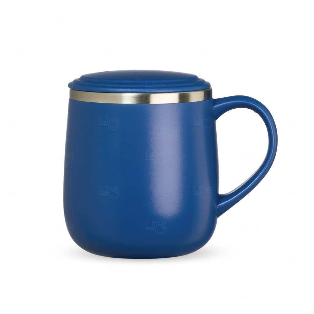 Caneca Isotérmica Inox 370ml Personalizada 