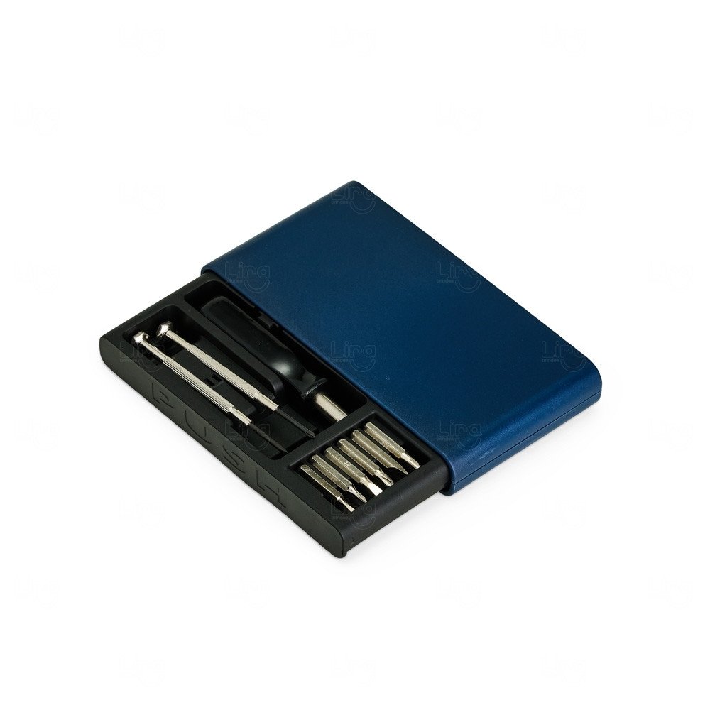 Kit Ferramentas Personalizado 9 Peças com Estojo 