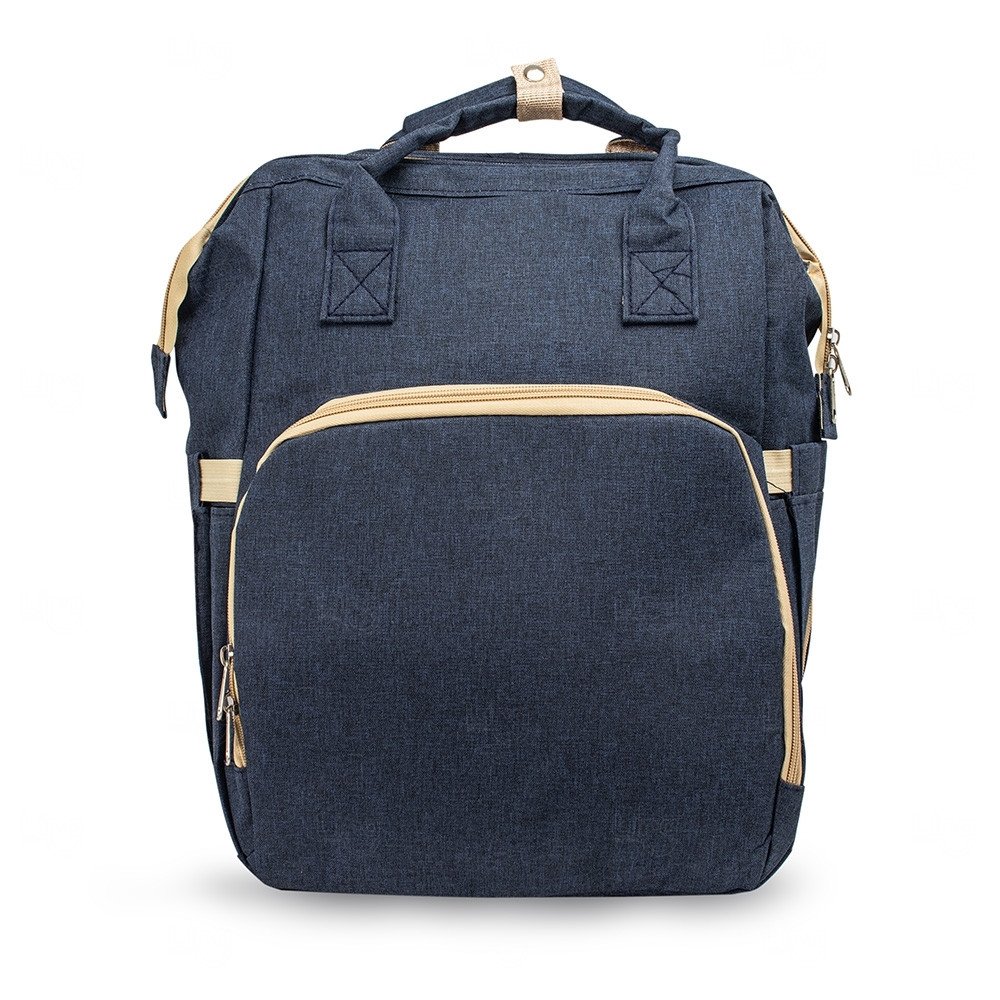 Mochila 3 em 1 com Mini Berço e Bolsos Térmicos Personalizada 
