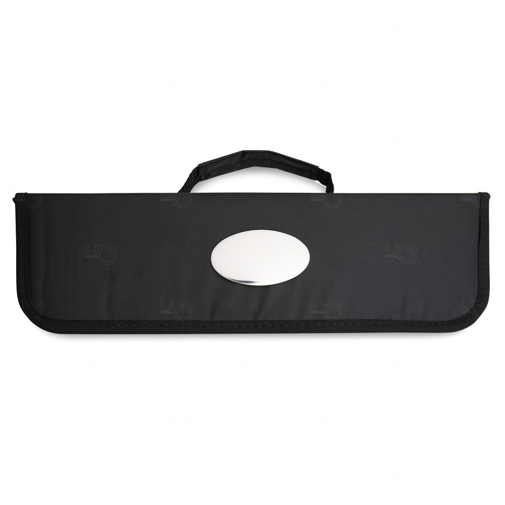 Kit Churrasco Personalizado com 4 Peças 
